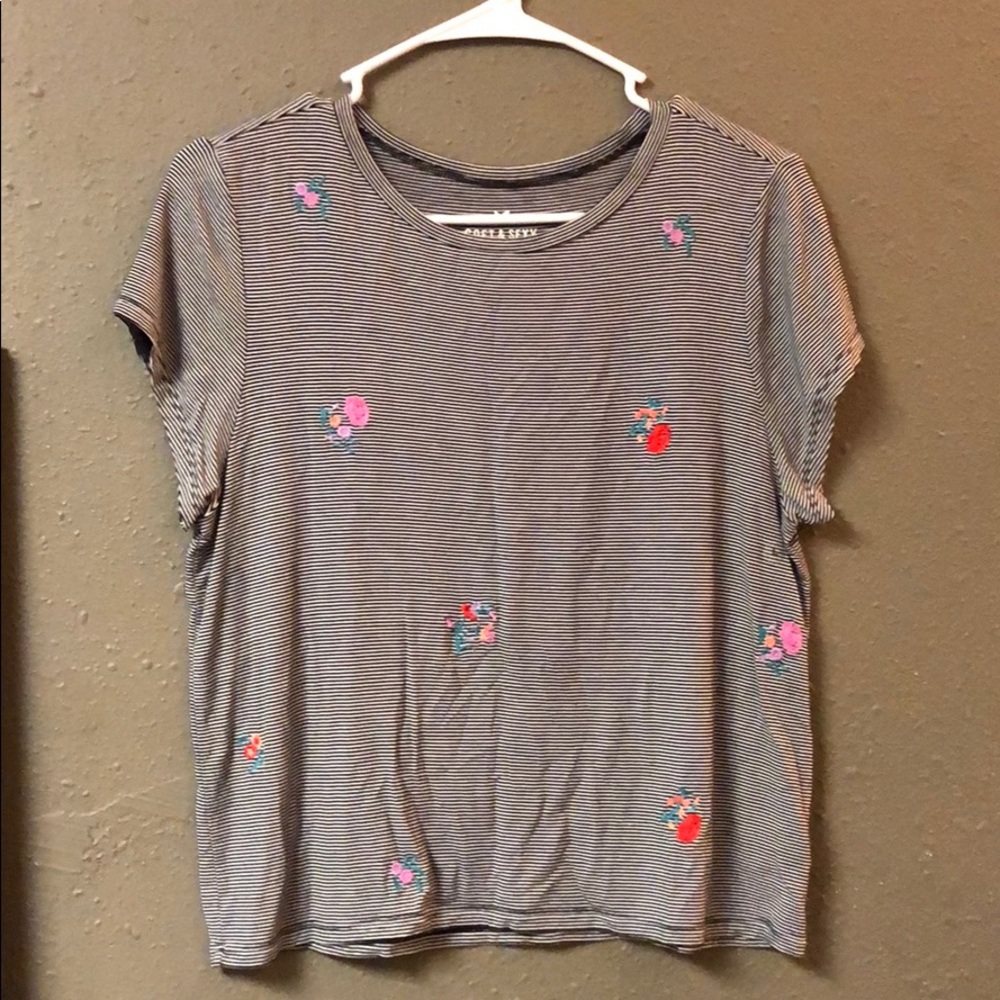 American Eagle Striped T-Shirt
